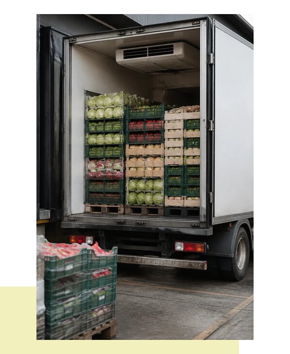 Перевозка плодоовощной продукции оптом напрямую в Соликамск